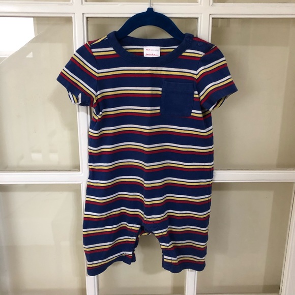 Hanna Andersson Other - Hanna Andersson Romper Shorts UNI Blue 12-18M